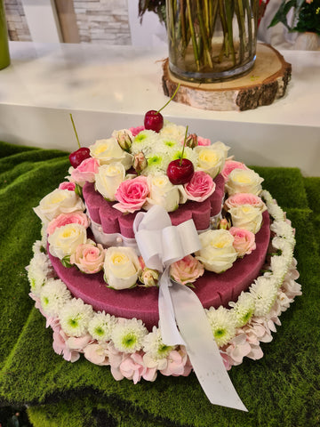 Gâteau floral